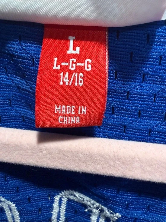 Youth L 14/16 Allen Iverson #3 Philadelphia 76ers Jersey Mitchell & Ness - Picture 7 of 11